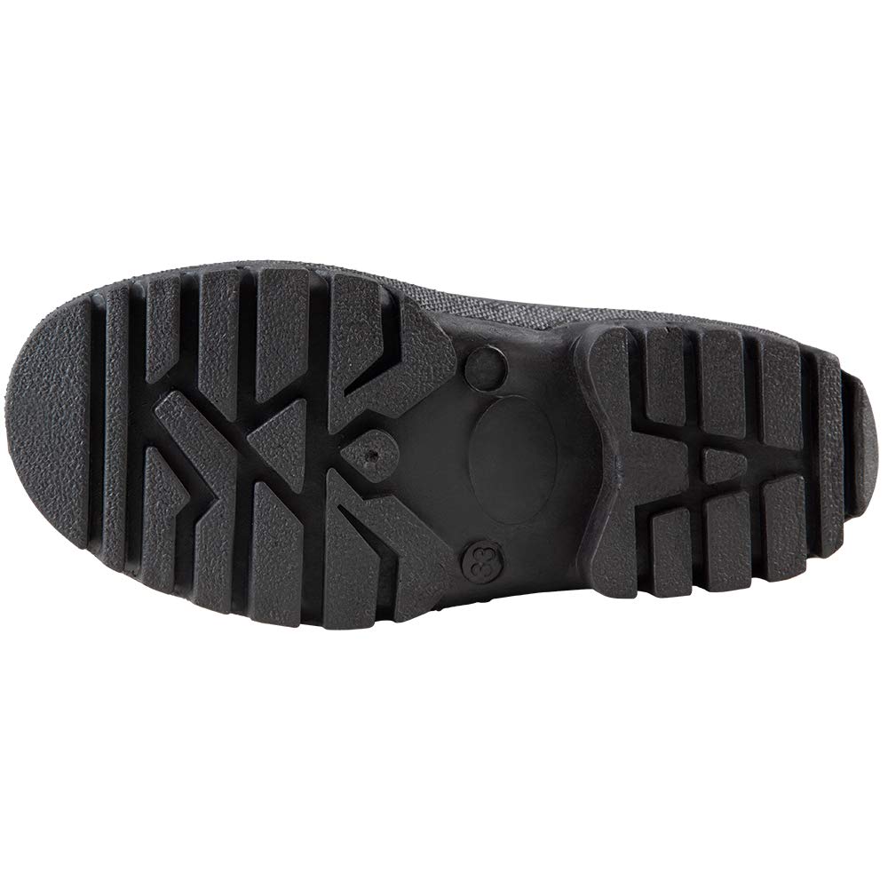 Pfiff Kinder Damen Thermo Winterstiefel, Stallstiefel Winter Stiefel, Schwarz, Schwarz, 32