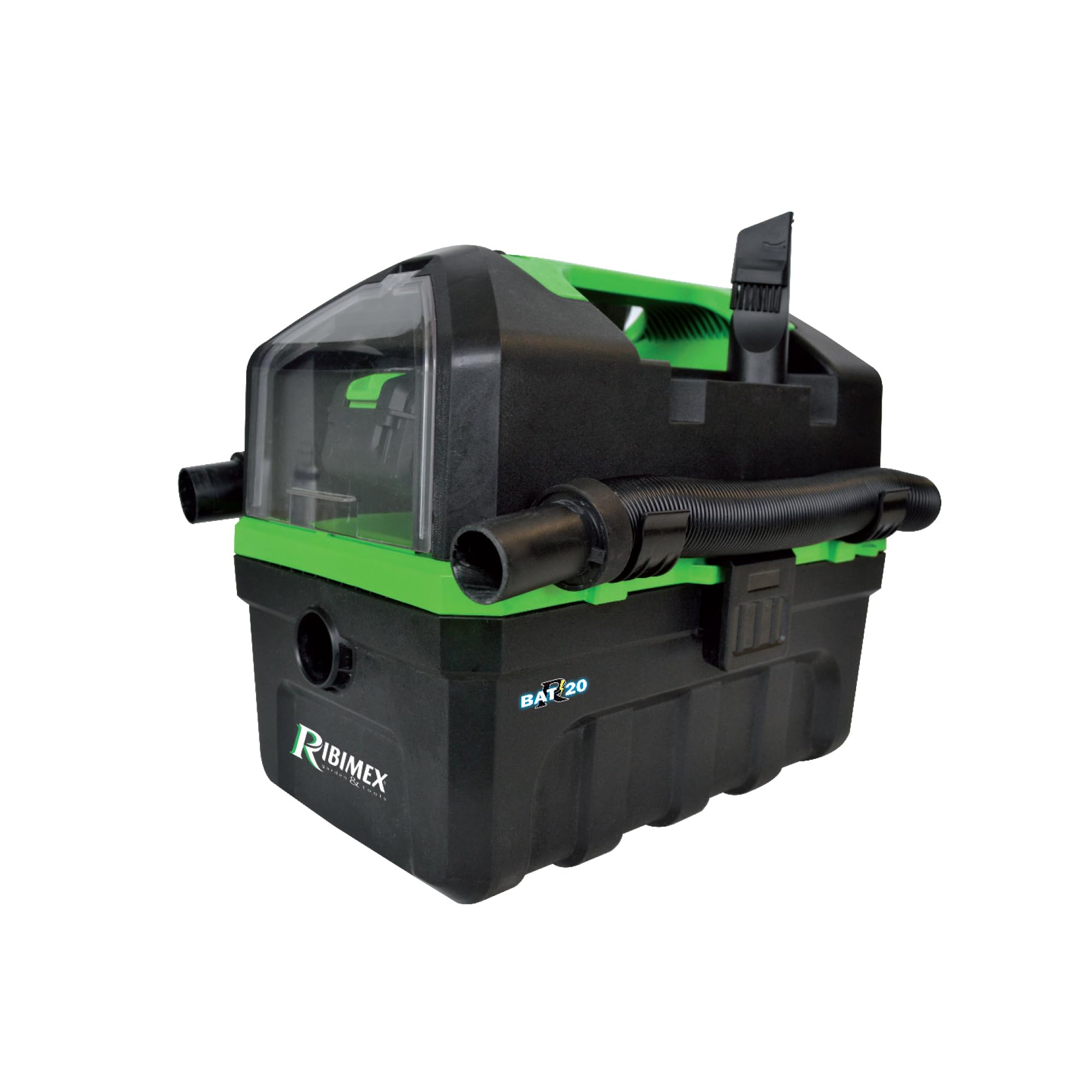 RIBIMEX - PRBAT20/ASPSB - Aspirasolidi e liquidi RBAT20 portatile 10L - Senza batteria