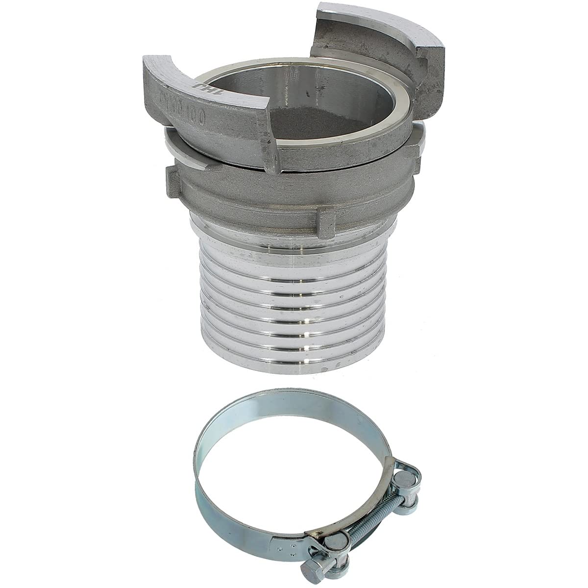 HUGGY TUYAUX Raccord symétrique guillemin, DN 100 x 100 mm, avec Collier à tourillon