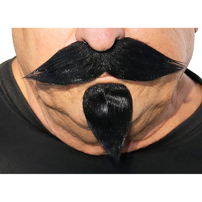 Buy Realistic Napoleon III Imperial Fake Mustache and Goatee Beard