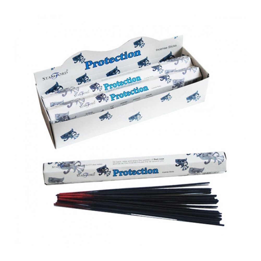 Stamford Inc. Stamford Premium Hex Incense Sticks - Protection Box Of Six