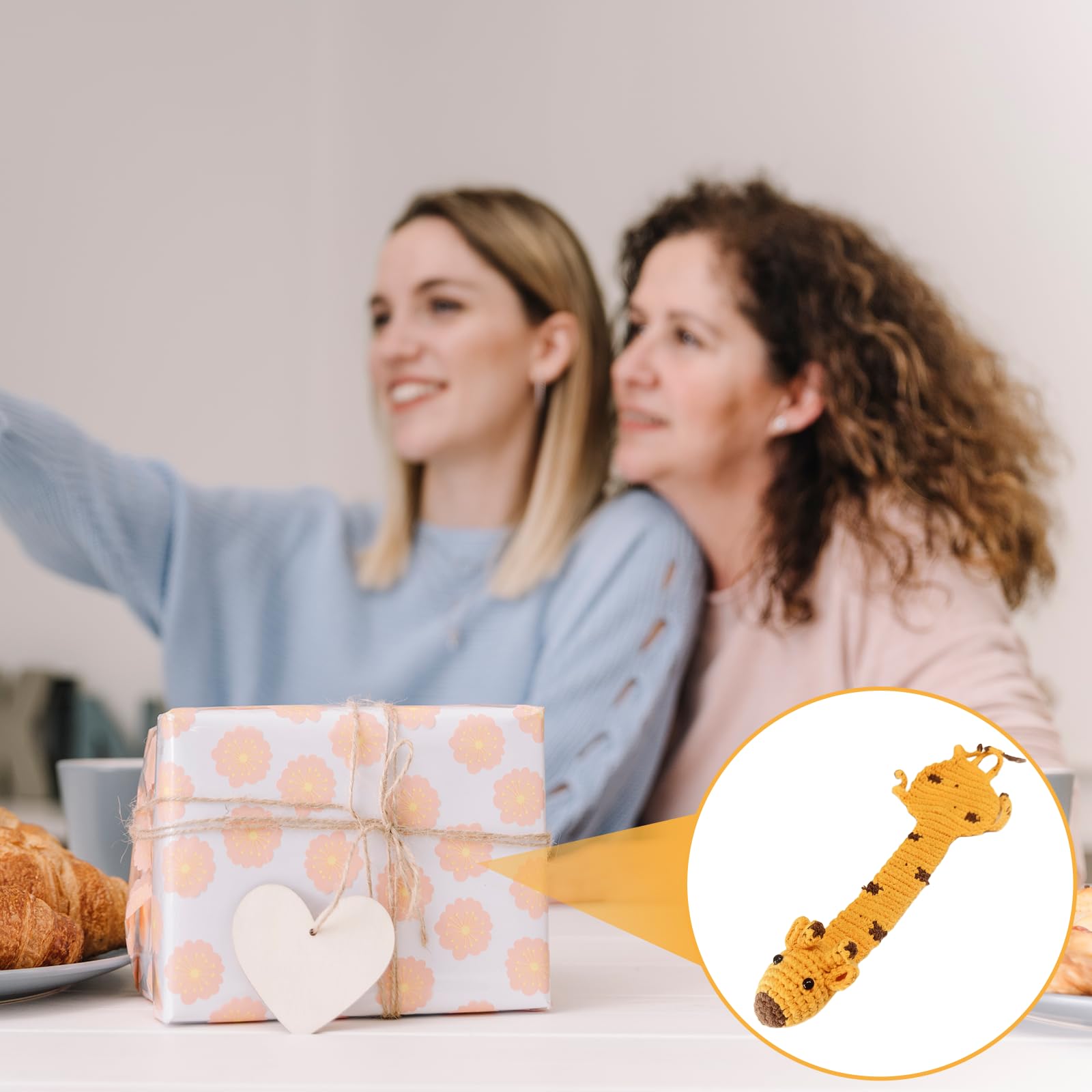 handgehäkelte 3D-Lesezeichen mit charmanten, personalisierten Designs. Diese bezaubernden Lesezeichen sind witzige Lesebegleiter. Geschenke für Buchliebhaber, Geburtstag