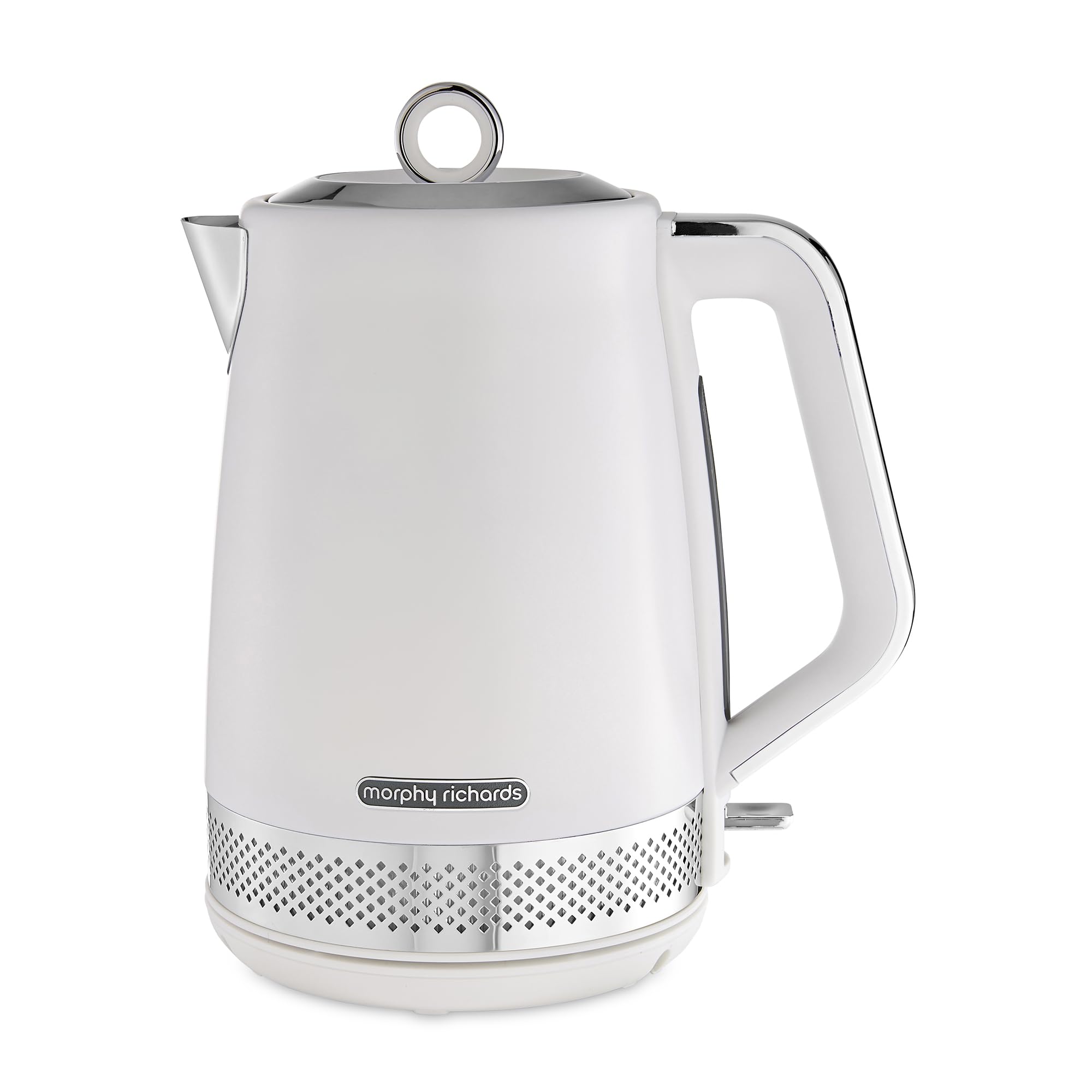 Morphy Richards 108021 Illumination Jug Kettle, 1.7 Litres Black White
