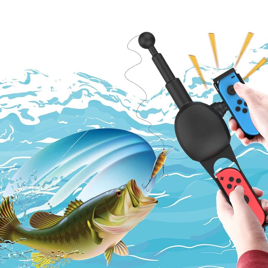 Amazon.com: Fishing Rod for Nintendo Switch&Switch OLED