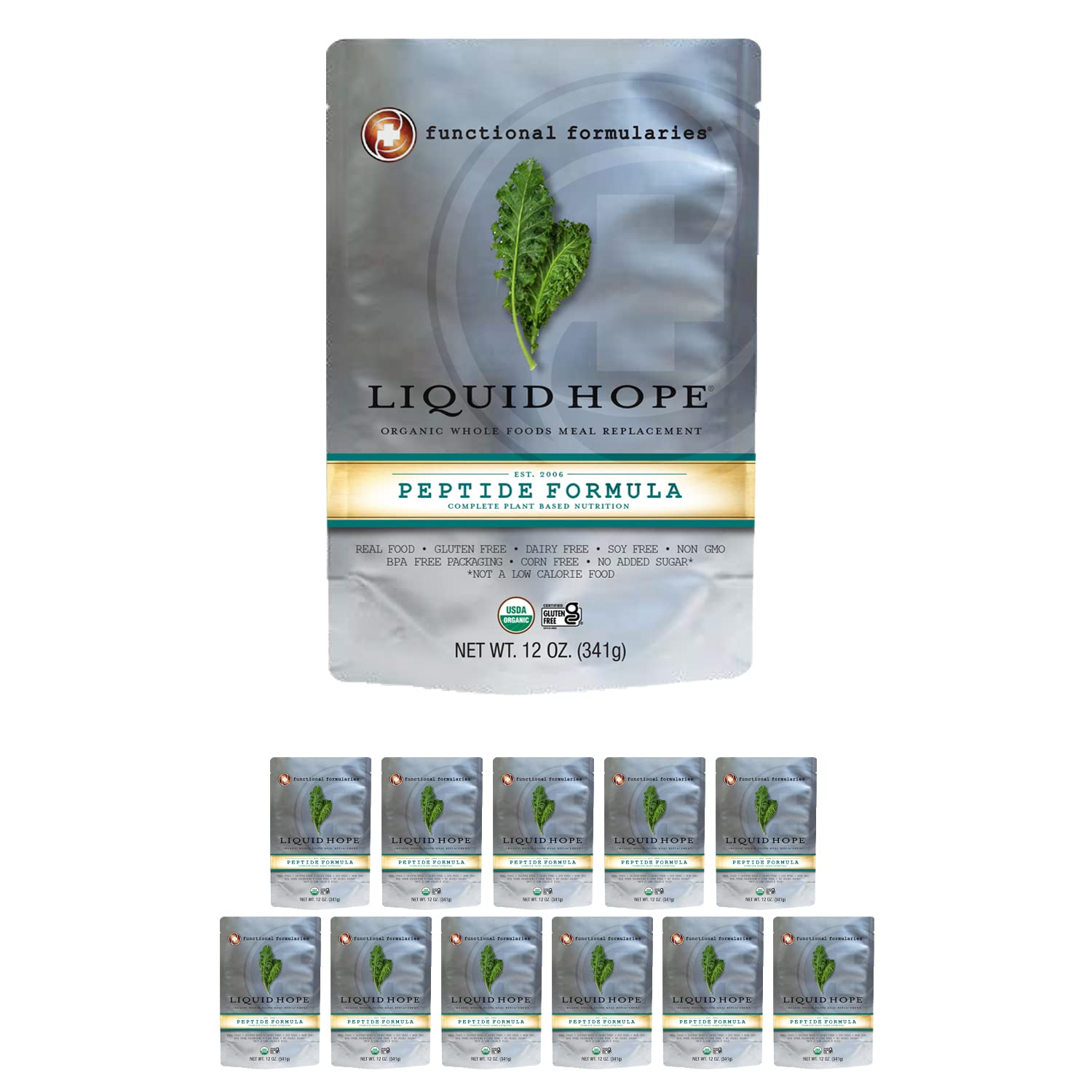 Buy Functional Formularies Liquid Hope Peptide Tube Feeding Formula and