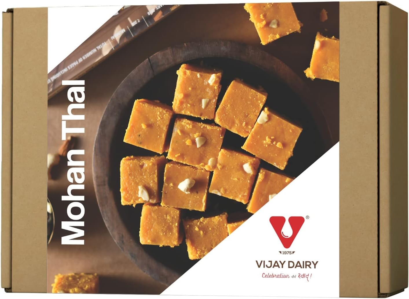 VIJAY DAIRY | Mohan Thal Sweets (250 GM)