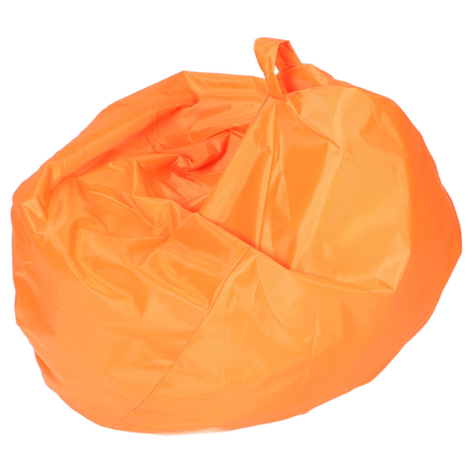 Housse de canapé paresseux orange en tissu lavable pour siège de salon