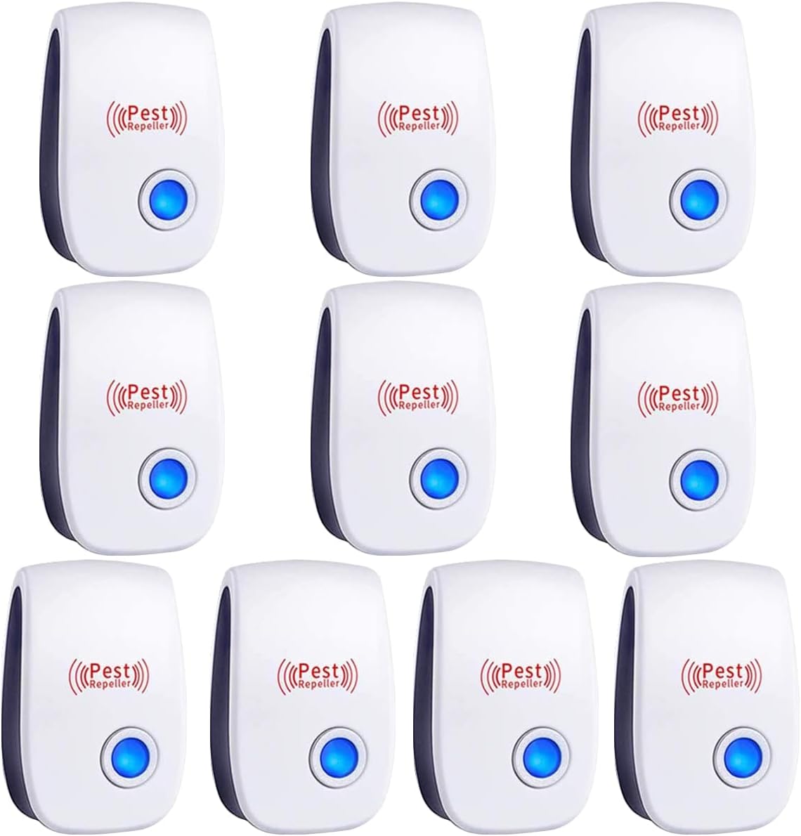 Ultrasonic Pest Repeller Indoor 10 Pack Pest Repeller Plug in Rodent Repellent Sonic