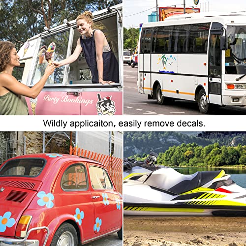 Image of Decal Eraser Wheel, 4 Inch Rubber Wheel Sticker Remover with Drill Adaptor, Vinyl Decal Remover, Adhesive Pin Stripe Removal Tool for Cars, Boats, RVS (1PACK)