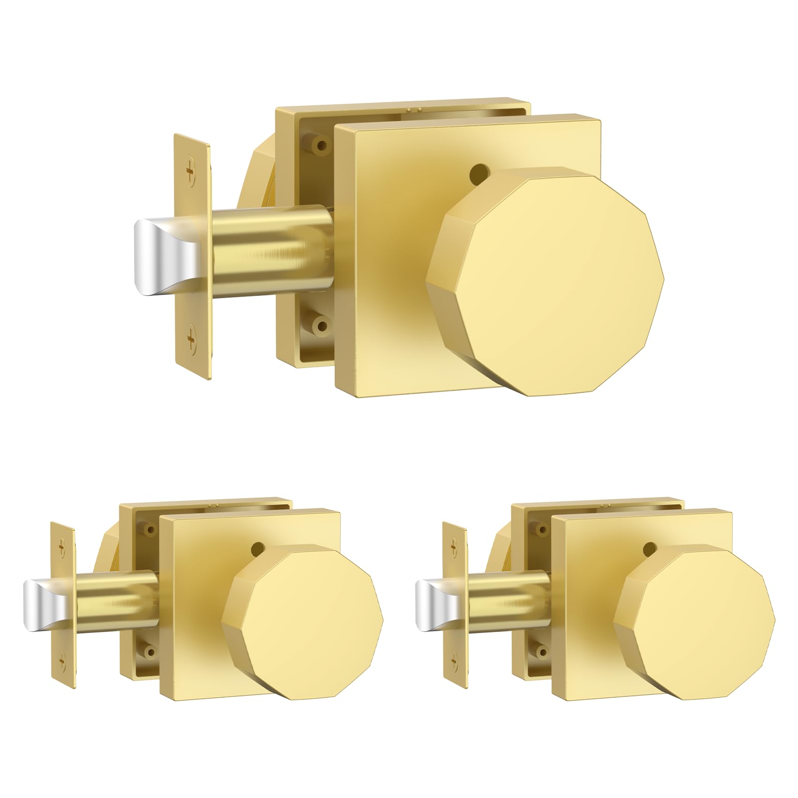 Boutons de porte or brossé pour sublimer la décoration de votre chambre