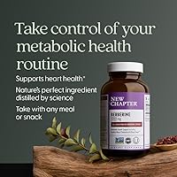 Vista 4 de Suplemento de Berberina New Chapter - Berberina súper potente de 1000 mg, extracto de Berberra india concentrado 30 veces para apoyar la salud