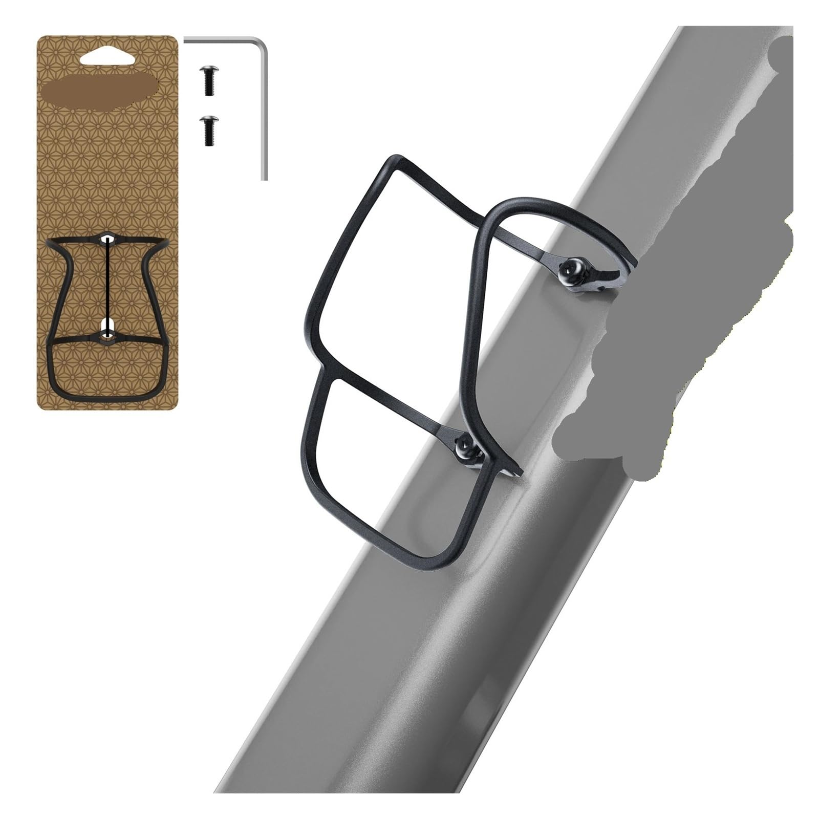 Genérico Jaula for Botella de Agua de Fibra de Carbono Mixta, Ligera, Resistente a Altos Impactos, Resistente a arañazos for Bicicleta de Carretera MTB