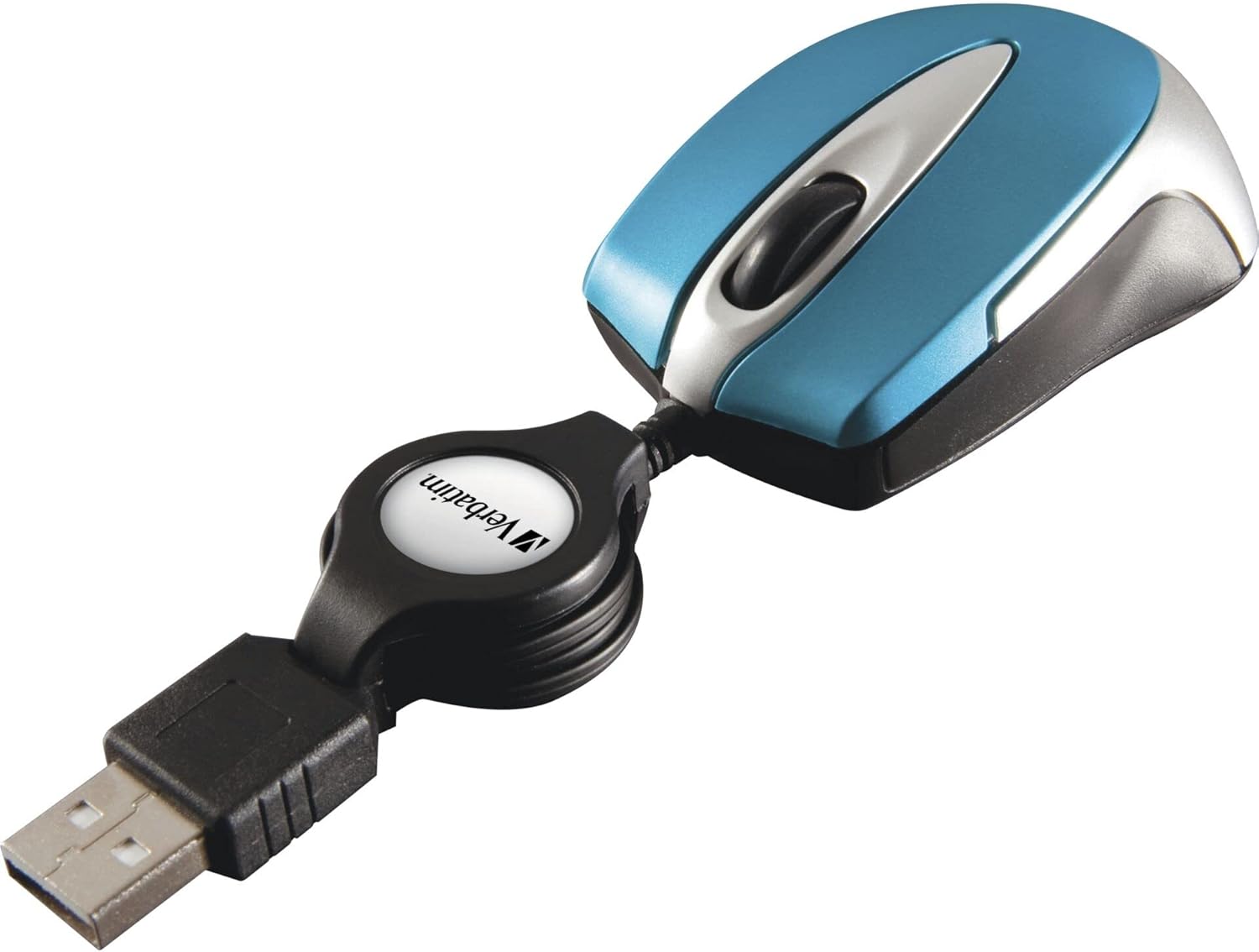 Verbatim Optical Mini Travel Mouse PC Mouse, PC/Mac, 2 Ways