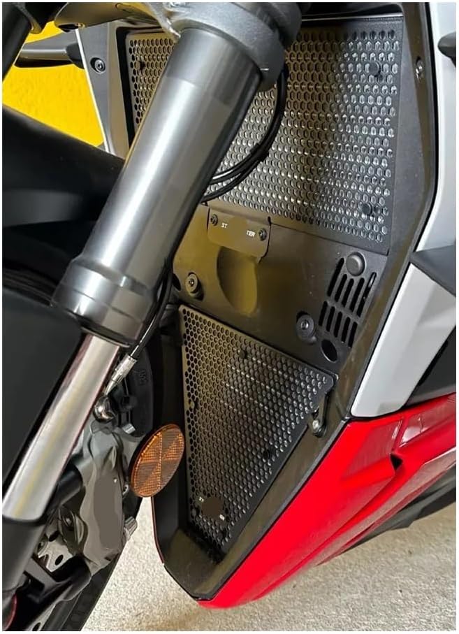 Motorbike Radiator Shield for Du&Cati Panigale V2 2020-2024 Streetfighter V2 2022-2024 Motorcycle Radiator Guard Covers Oil Cooler Cooling Radiator Shield