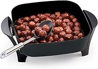 Vista 4 de Presto 07117 Sartén eléctrica de 12" con tapa de cristal