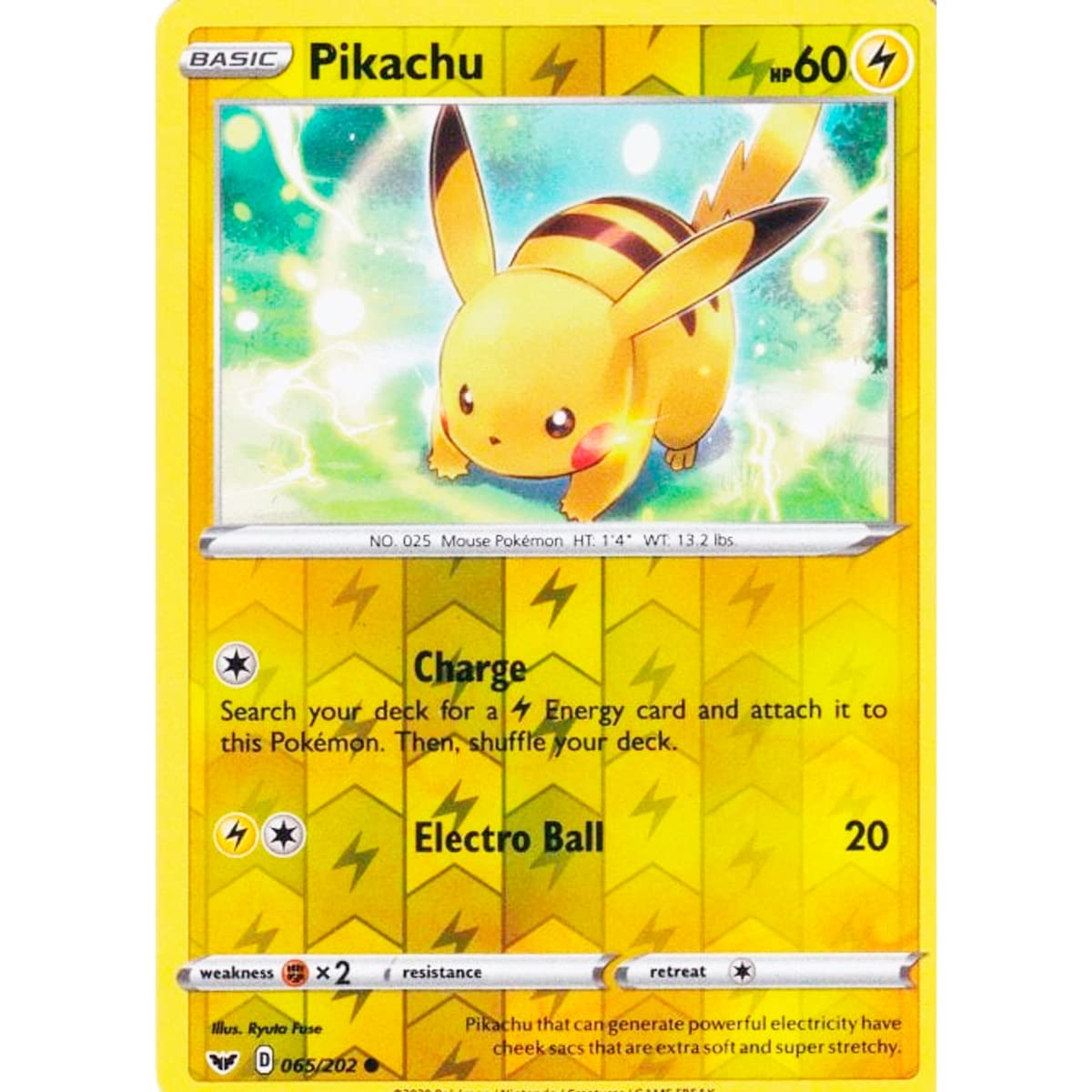 Originele Pikachu Pokemon Kaart Pokémon × Van Gogh Museum Pikachu