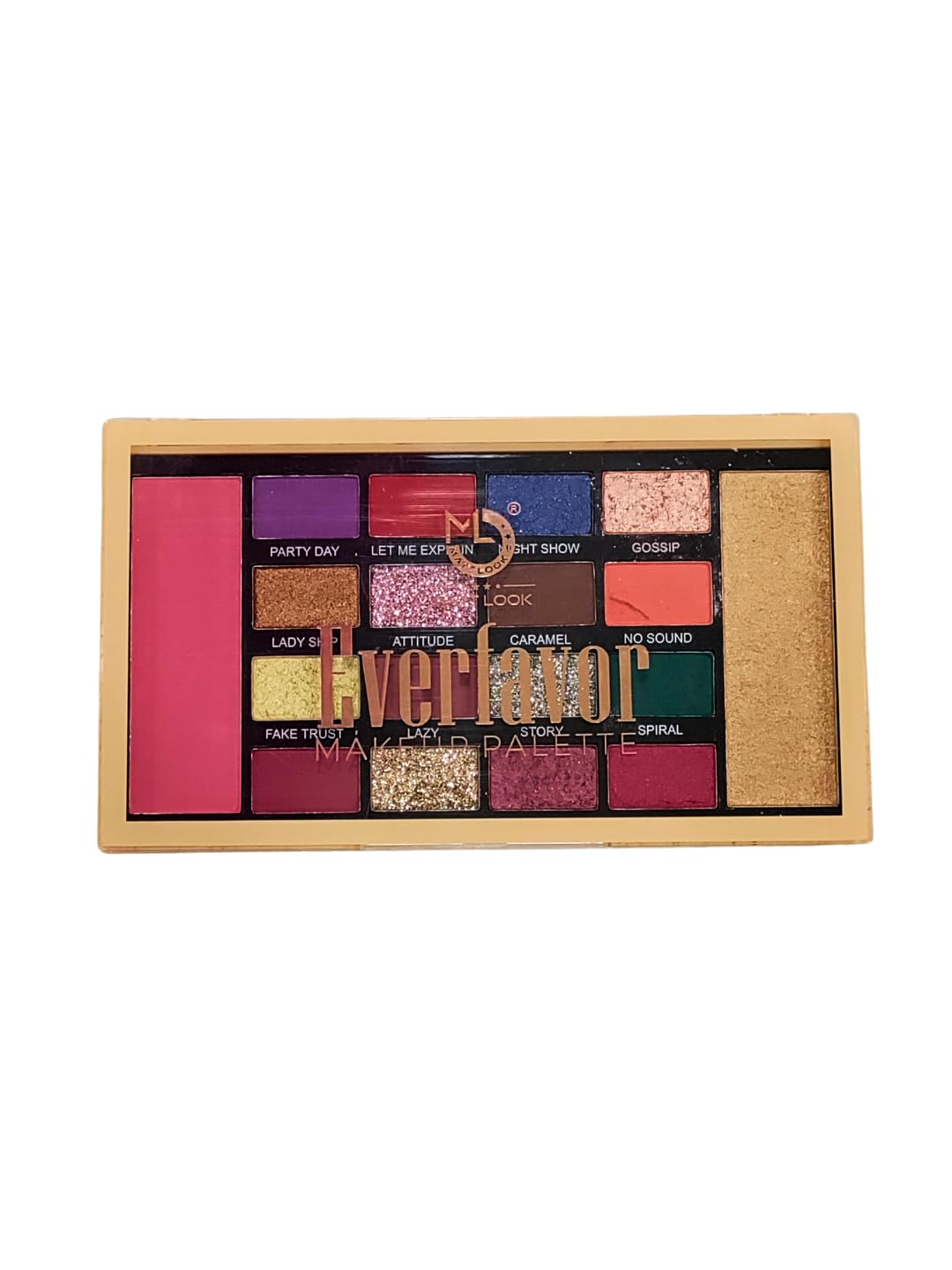 Matte Look Everforever Matte & Shimmer Eyeshadow, Highlighter & Blusher Palette-image-44