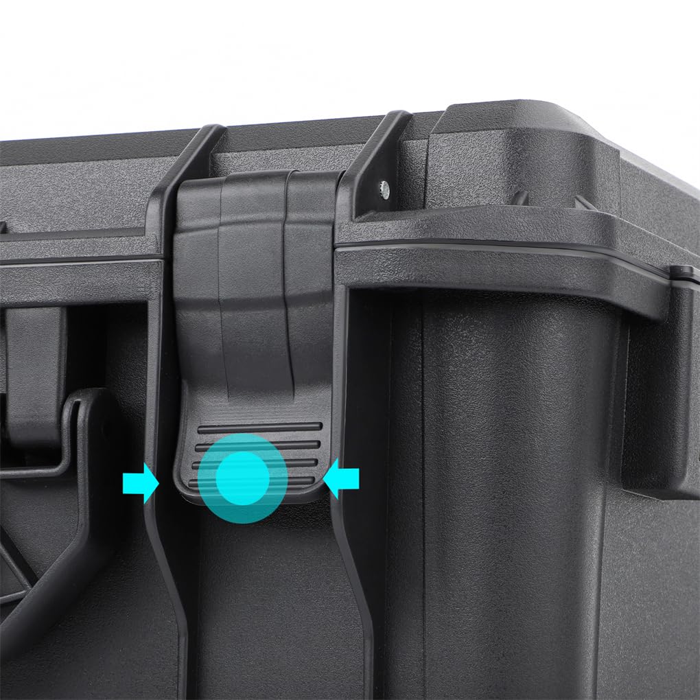 Custodia di sicurezza portatile compatta con chiusura ermetica