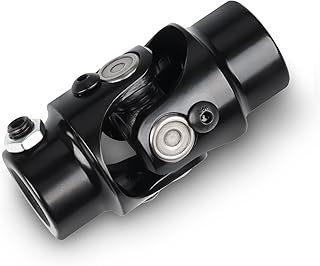 Universal U Joint 3/4"-36 Spline x 3/4" Round Single Steering Shaft, 83mm (3-1/4") Working Angle 35°Degree