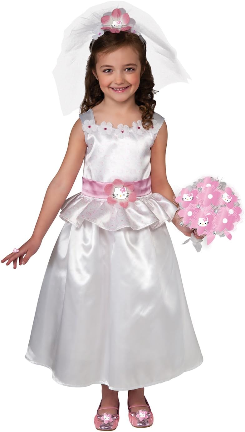 Hello Kitty Bride Dress-Up Outfit