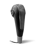 Carbon Fiber Gear Shifter Shift Knob Fit for Chevy Sonic Trax 2012 2013 2014 2015 2016 2017, Replace 42539376 95179700