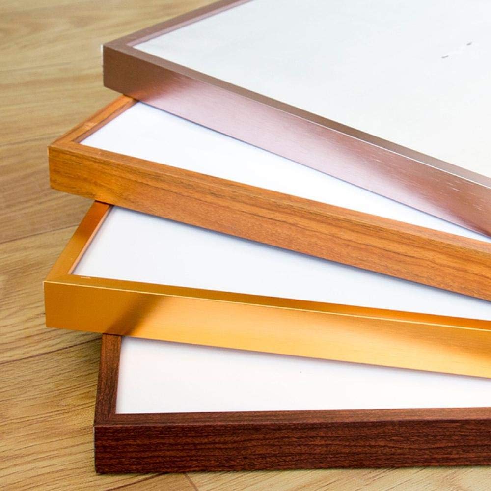Bilderrahmen Fotorahmen Bildergalerie Aluminiumlegierungswand Golden 30,3 × 40,6 cm