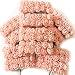 Artfen Mini Fake Rose Flower Heads 144pcs Mini Artificial Roses DIY Wedding Flowers Accessories Make Bridal Hair Clips Headbands Dress Champagne-Pink