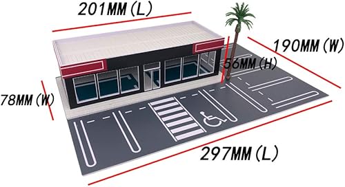 Miniatura 3 de Escenario para autos a escala - ConcesionariaSala de exhibición de autos, escala 164