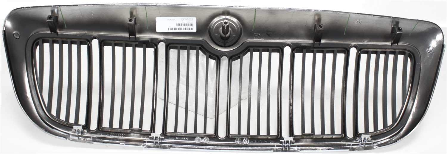 Set of 2 Front Header Panel + Grille Assembly Kit Compatible with Mercury Grand Marquis 1998-2002 | DIRECT REPLACEMENT | F8MZ8200AA YW3Z8190AA | ‎‎FO1220214 FO1200353