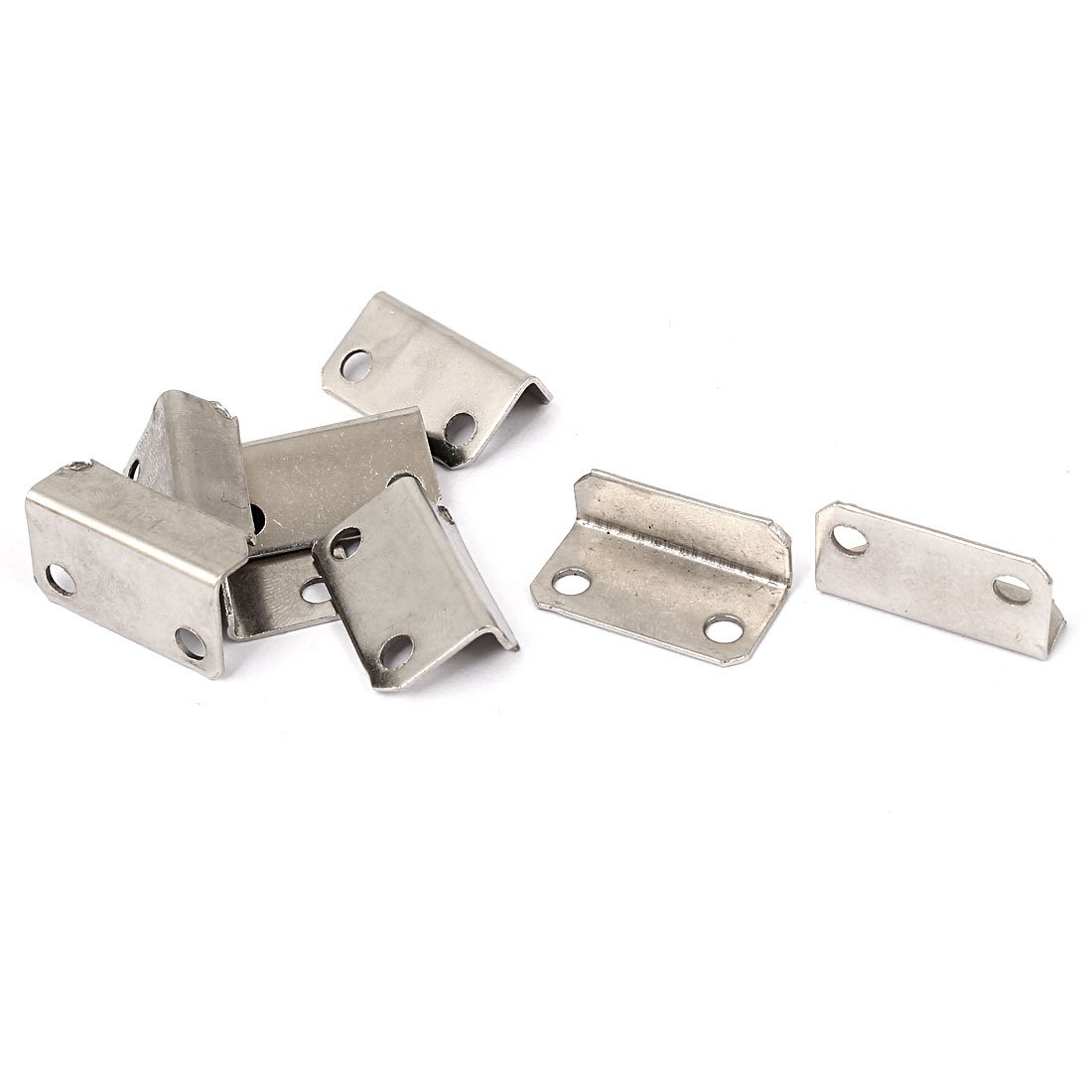 Uxcell As Shown The Picture Sourcingmap Cabinet Cupboard Drawer L Shaped Lock Strike Plate 29X16x10mm 8Pcs