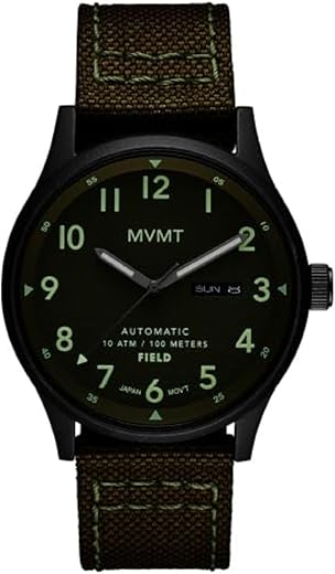 MVMT Nylon Analog Green Dial Men’s Watch-28000316-D