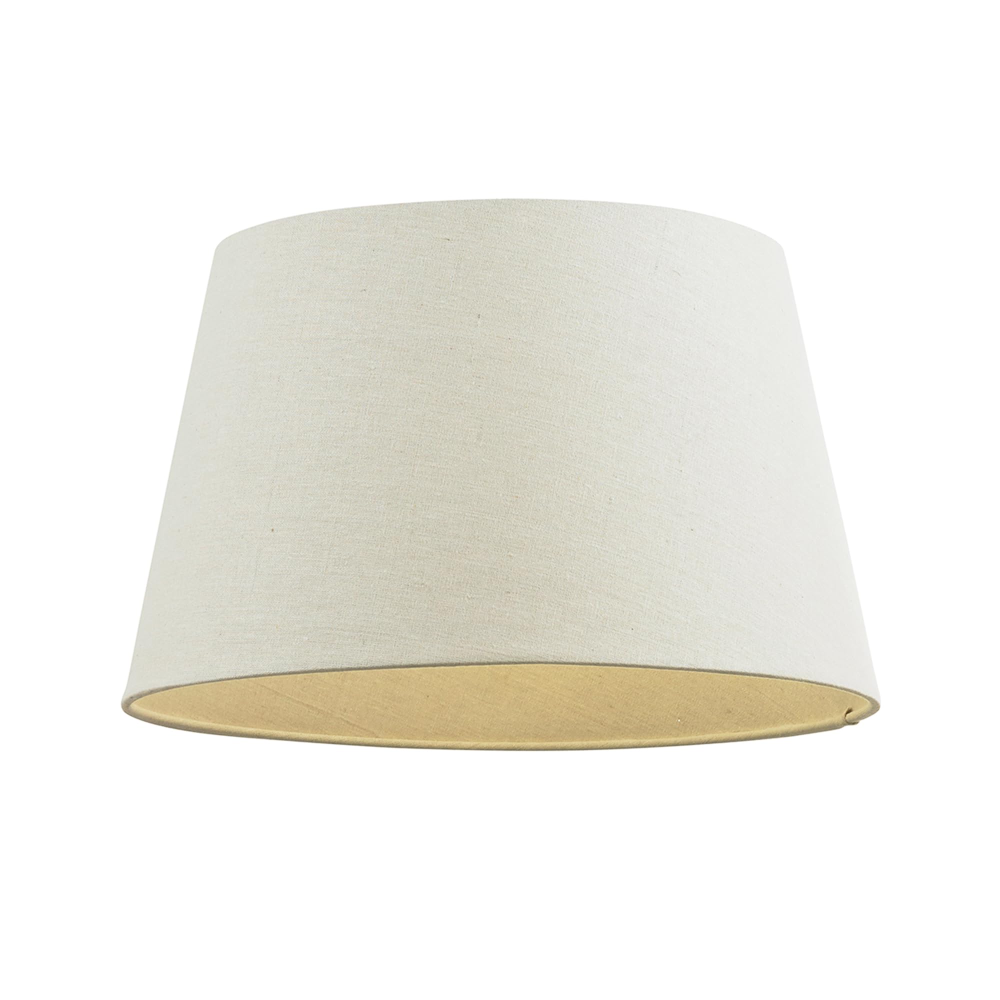 Betta Lighting Decorative Table/Floor Lampshade - 8-Inch Empire Drum Lamp Light Shade in Cream Fabric - 40W E14/B22 Candle Incandescent or LED (Not Included)