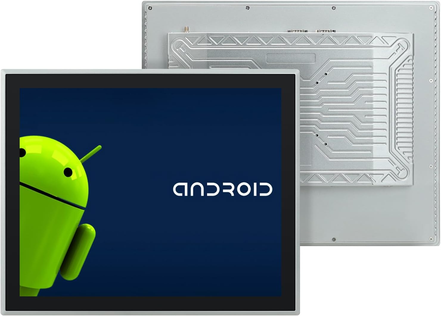 19-Inch Touchscreen Monitor,Ratio 4:3 Embedded Industiral Touch Screen Tablet with IP65 Front,WiFi & BT,Android 11 RAM 4G & ROM 32G Suitable for kiosks/Automation/ATM