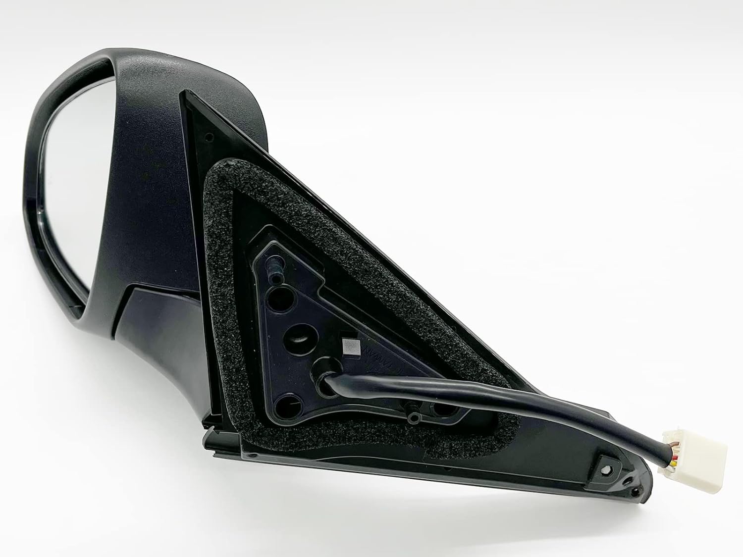 APA Replacement for Exterior Rear View Mirror 2016 2017 Camry LE SE XLE XSE Hybrid Power Heated with Blind Spot Detection Smooth Black Cap Driver Left Side 8790606051 TO1320375