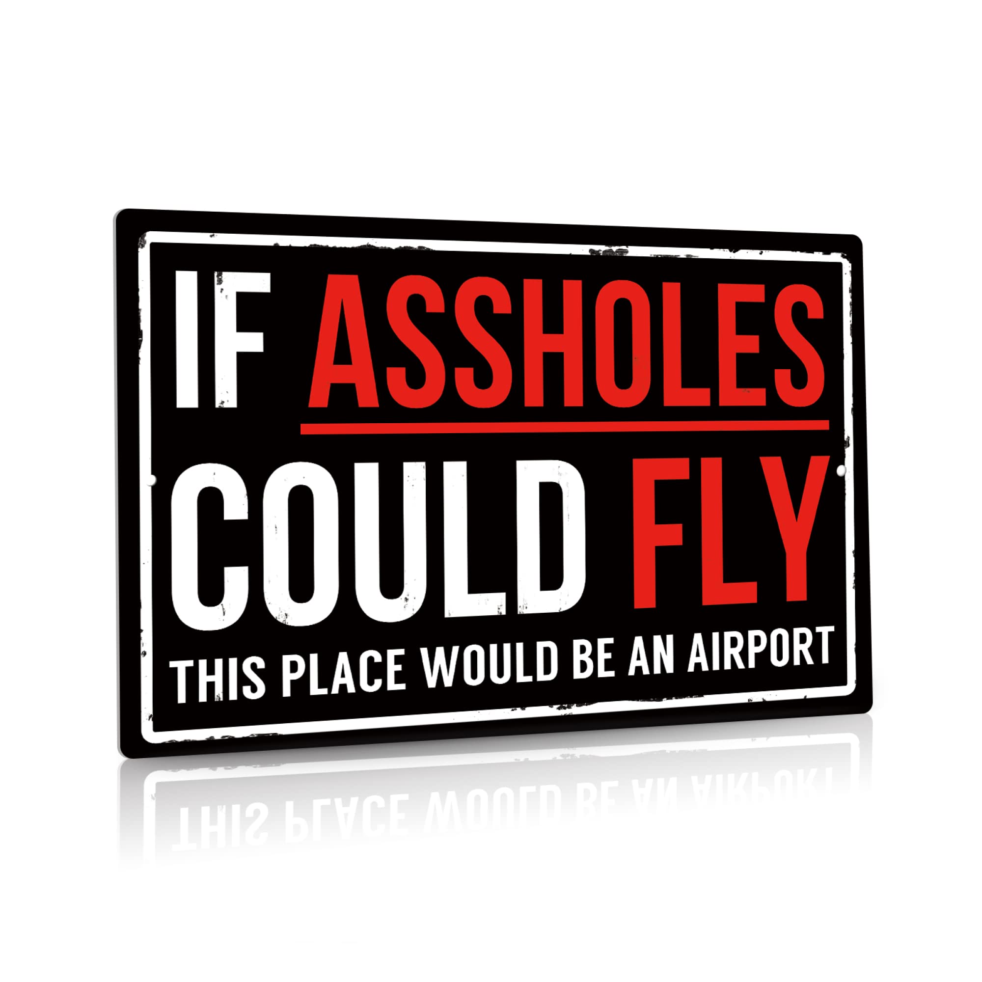 Kwqdozf 018 8X12 Inch Sign, Vintage Funny Man Cave Garage Home Bar Decor, 8 X 12 Inch