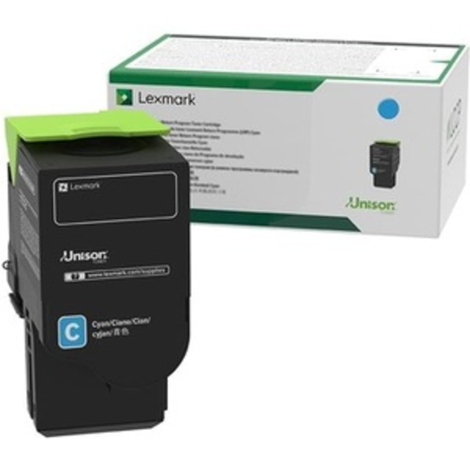 Amazon.com: Lexmark Toner 78C1XC0 XHY RTN PROG Cyan : Office Products