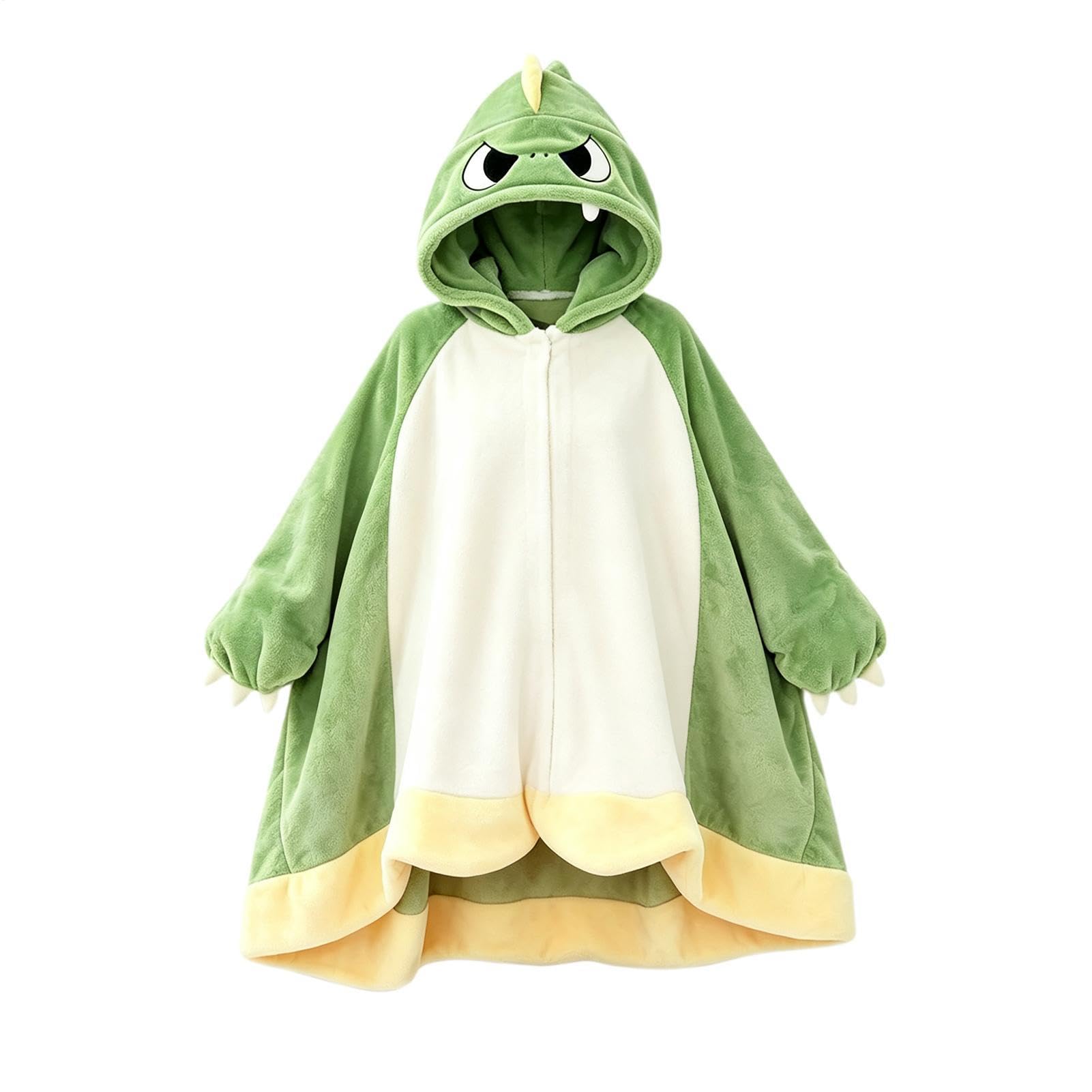 Manta Con Capucha Animal Para Adultos Halloween Chal Con Capucha