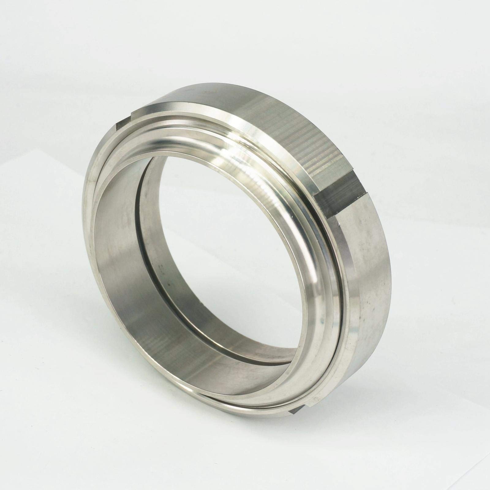 Welding O.D 102mm 4" SS304 Stainless Steel T Thead Weld On Socket Union Set Pipe Fitting For Food Industries