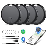 Air Tracker Tags 4 Pezzi, Funziona con Apple Dov'è (Solo iOS)