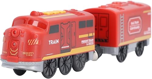 TOPINCN Action Locomotives Trains, Motorized Locomotives Trains Toy, Engine with Sound Lights for Kids Boys Girls, Educational Toy for Hand Eye