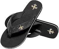 Vista 21 de FOCO Womens NFL Team Logo Sequin Strap Sandals Flip Flops