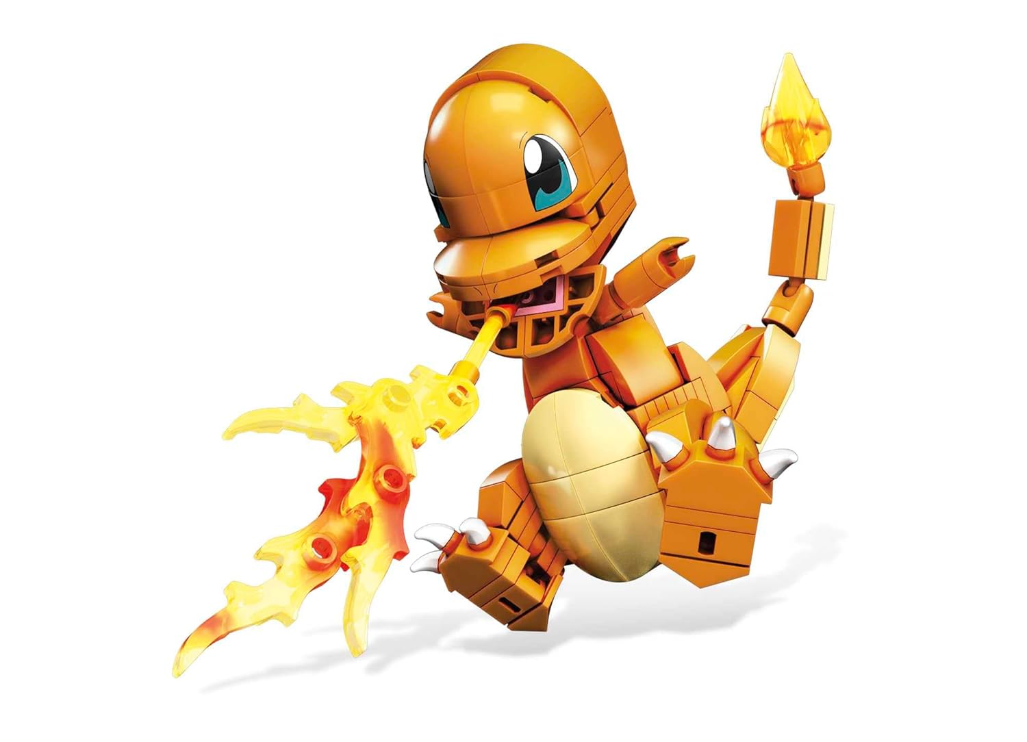 Charmander figure in a dynamic action pose