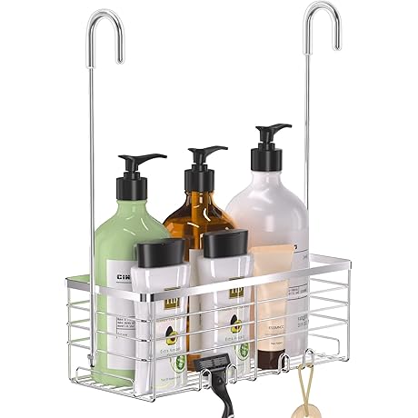 YUOROS Outdoor Shower Accessories: Hanging Shower Caddy