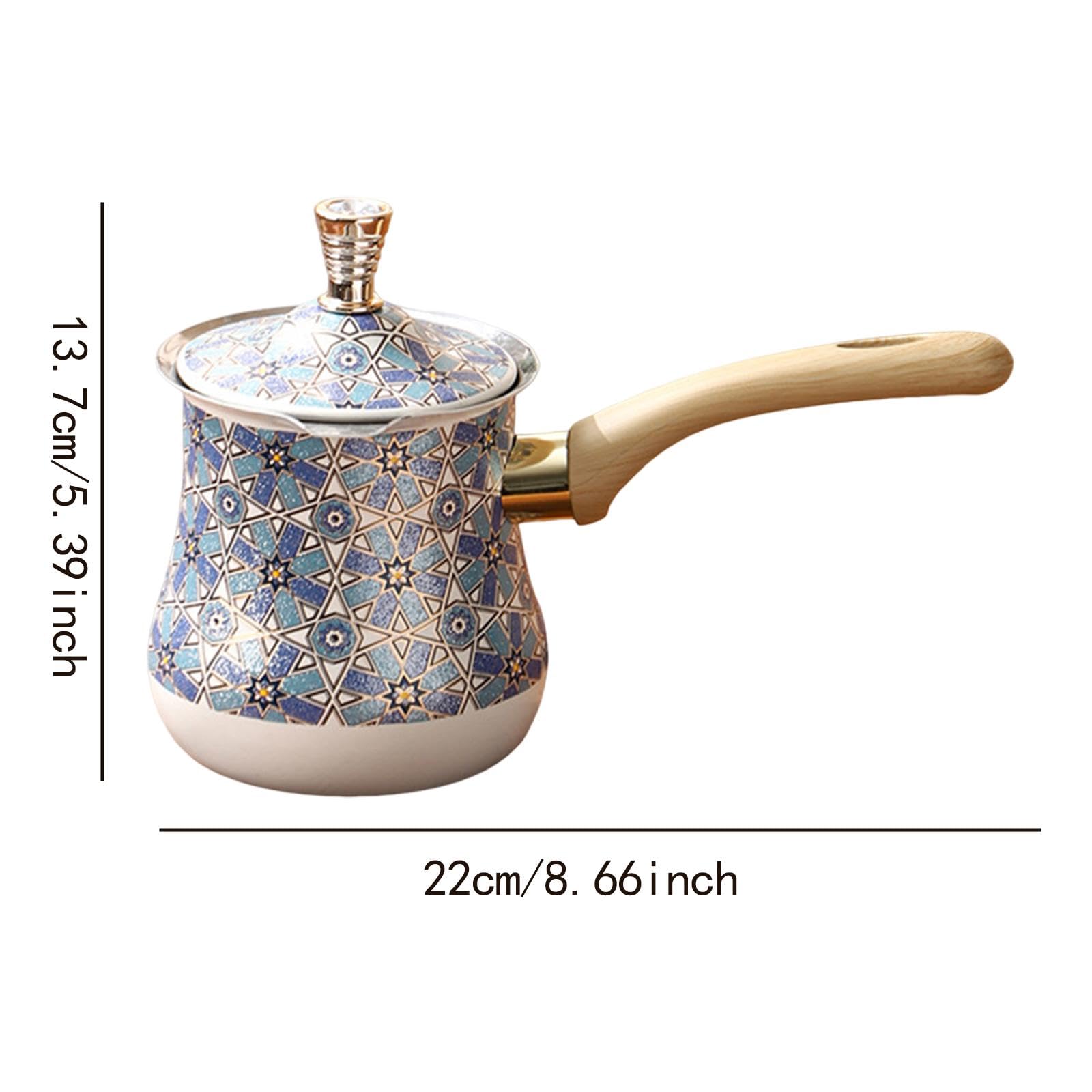 Cafetera Profesional de Acero Inoxidable con Asa Y Protector, Apta para Cocinas de Gas E Inducción, Ideal para La Cocina, Viajes Y Of, tal como se describe, 550 Ml