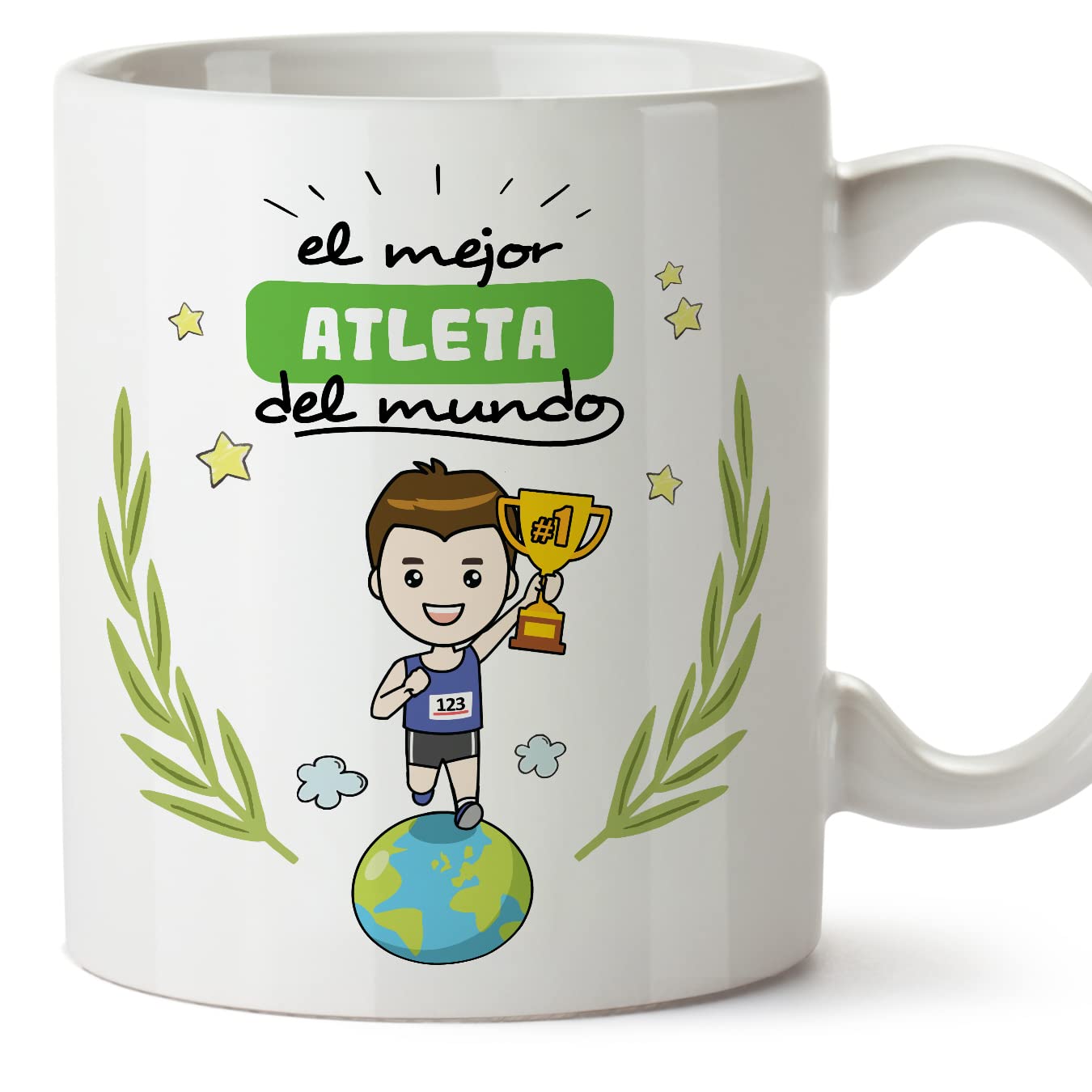 MUGFFINS Taza Fisioterapeuta Hombre (Mejor del Mundo) - Regalos Originales y Divertidos de Fisioterapia — view 123