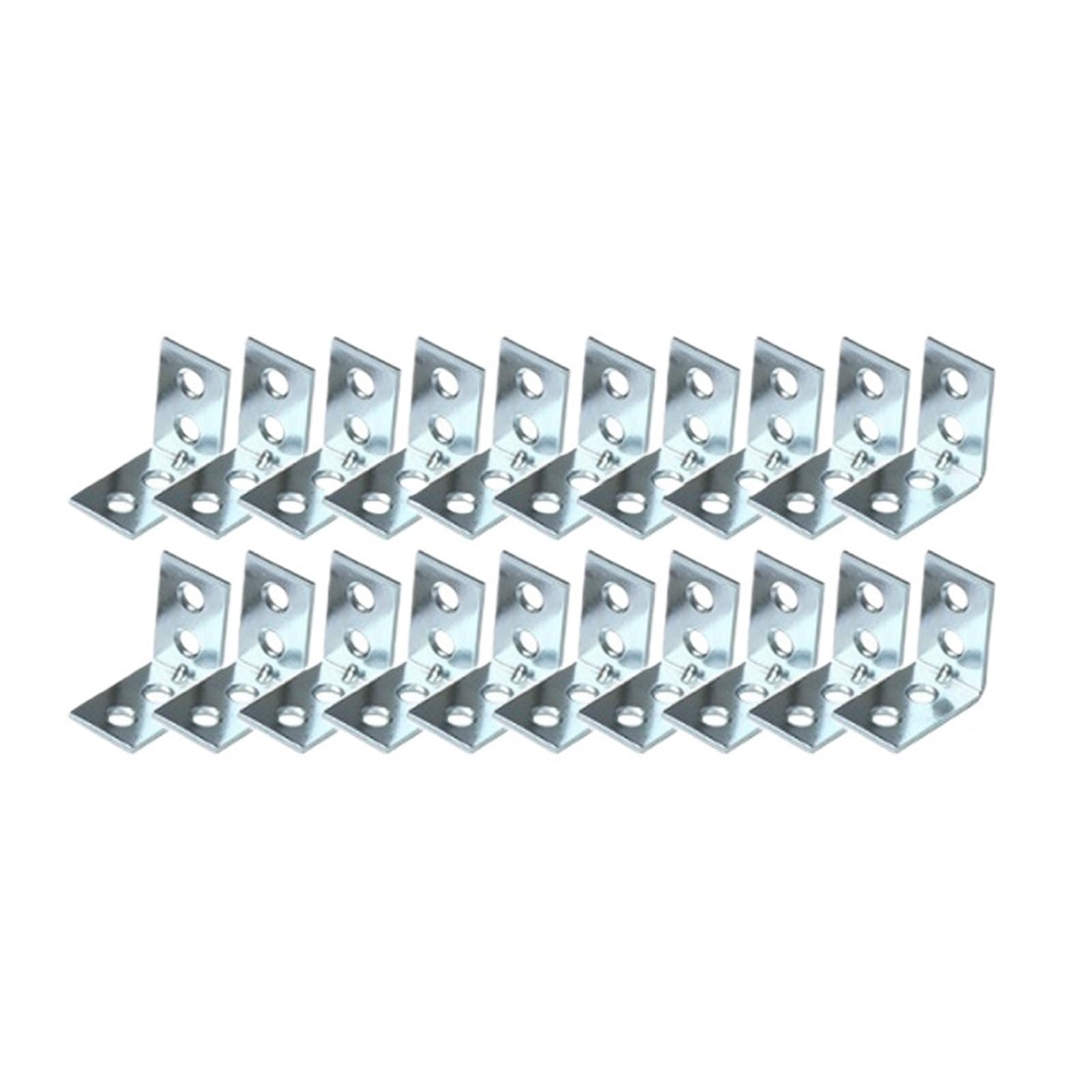 Fhdbekdcldm 20Pcs-25Mm L Brackets, Compatible With Cabinet Bookshelf Table Chair