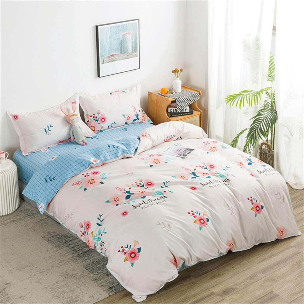 4,50 € / Pezzo - Biancheria Da Letto Reversibile Di Marca a Spina Di Pesce Design Invernale 100 Cotone Da 135 200 Cm In Stock Spedizione Veloce In Tutta Europa