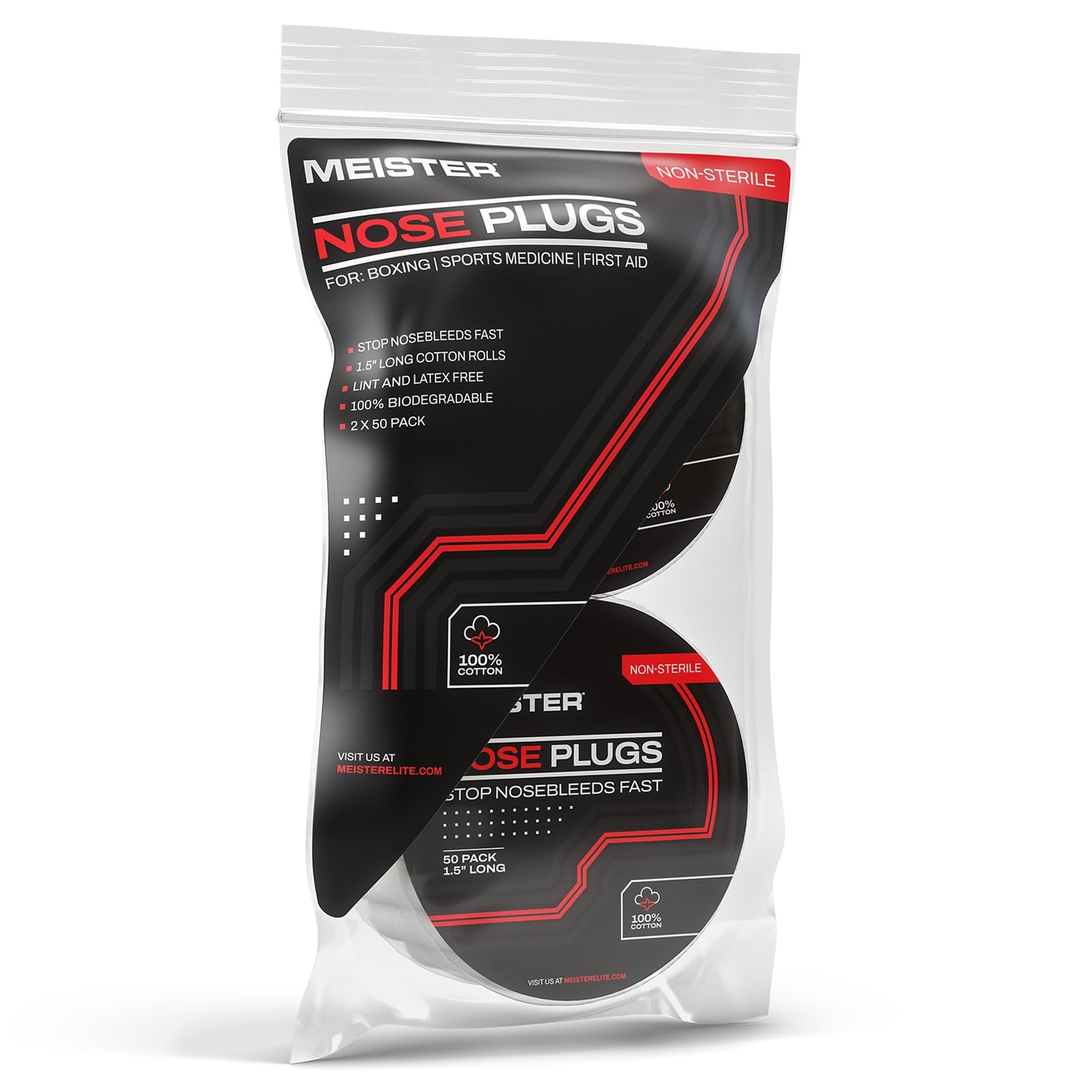 Amazon.com: Meister Highly Absorbent Nose Plugs - 1.5