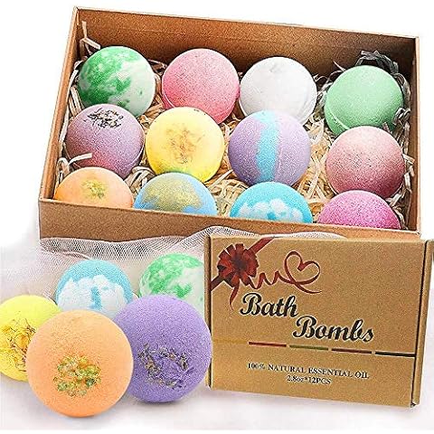 BOENFU Organic Bath Bombs Gift Set Cover