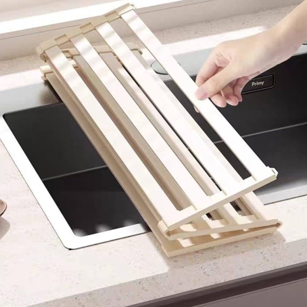 Escurridor de Aluminio y Silicona Antideslizante 50cm(White)
